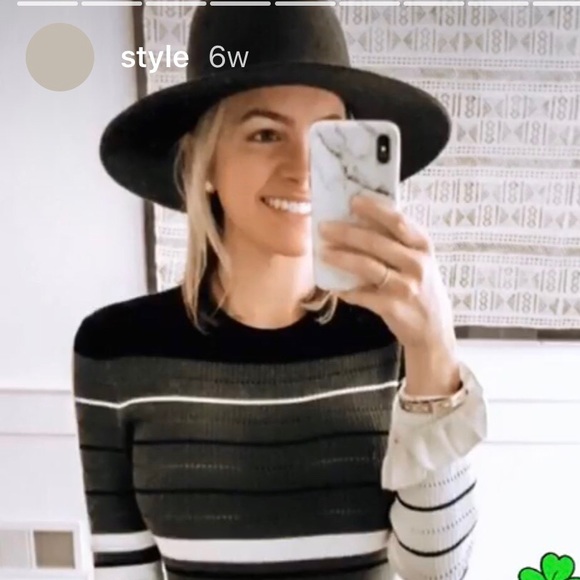 Janessa Leone Wool Fedora Hat “Blake”